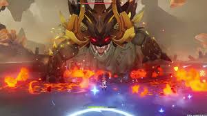 Fighting Azhdaha Without Zhongli Genshin Impact | Hoyolab