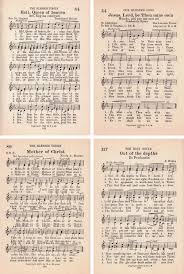 Nursery rhymes and lullabies, as well as free printable song sheets and sheet music. Free Printable Vintage Hymns Sheet Music Rose Clearfield