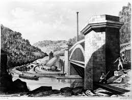 Whiteleys Viaduct at Charleston Curves, 1845, West Yorkshire. Art Prints,  Posters & Puzzles from TopFoto