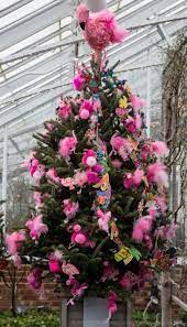 Pink Flamingo Christmas Tree At Longwood Gardens By Patty Hankins Fine Art Floral Photographer Flamingo Christmas Pink Christmas Decorations Pink Christmas Diy