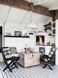 This style pares back clutter to focus on form, function, and beauty. Blanco Rustikk Stue Rustikke Hjem Sma Stuer