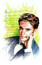 Federico Garcia Lorca (portrait) - Justice Sociale / Démocratie Directe /  Nation Europe et الأمة العربية de Stéphane Parédé ستيفان بردي