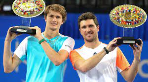 Federer/zverev vs bryan brothers ➤ hangzhou doubles highlights 2019. Double Delight As Zverevs Triumph In Montpellier Atp Tour Tennis