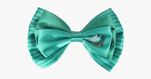 Jojo siwa large 8 hair bow blue multicolor shiny stars/bows pattern rhinestones. Blue Hair Bow Png Slytherin Harry Potter Hair Bows Transparent Png Kindpng