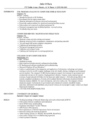 computer tech resume samples velvet jobs