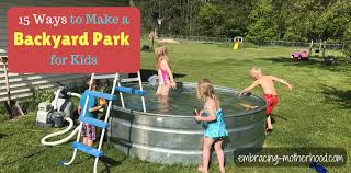 These clever water games and activities will have everybody cooled down and perked up faster than you can say cannonball! 10 fun ways to turn your backyard into a water park. Diy Backyard Ideas For Summer Fun With Young Children Embracing Motherhood