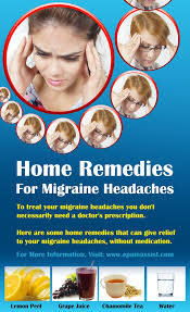 Simple Home Remedies For Migraine Headaches Home Remedy For Headache Migraine Home Remedies Migraines Remedies