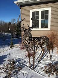 Pin On Metal Mammal Sculptures