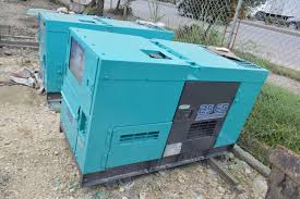 Japan Surplus Denyo 25kva Generator Industrial Machine Welding Machine Filing Cabinet