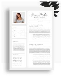 Parts of a resume cover letter. Resume And Cover Letter Template Word Resume Template Instant Digital Download Paris Diy Template Resume With Photo In 2021 Resume Template Cover Letter Template Cv Template