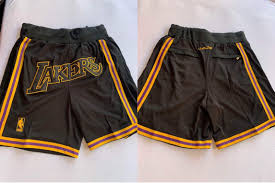 When you work out or play a pickup game with friends, you always train like the pros with los angeles lakers shorts from lids! Los Angeles Lakers Black Just Don Shorts Lazada Ph