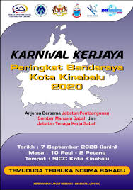 Sekiranya anda berminat untuk menyertai temuduga secara dalam talian melalui karnival penjana kerjaya belia 2020 seperti yang diiklankan, anda boleh buat pendaftaran awal terlebih dahulu. Promosi Karnival Kerjaya 2020 Jabatan Penerangan Sabah Facebook