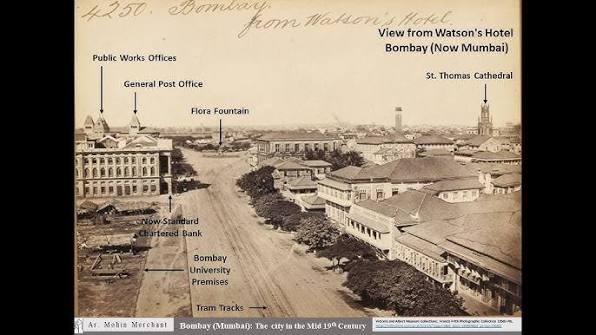 #bombay (Now #mumbai ) 1850's-1870's (#india )