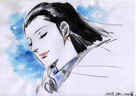 羽山淳一氏 あしたのジョー 白木葉子 漫画アート イラスト アニメキャラ