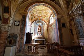 San paolo inter vineas (10th century) is a typical spoletine romanesque church. From Monte San Salvatore To Morcote One Man One Map