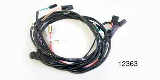 55 56 57 chevy chassis & engine copper ground strap cable kit. Factory Fit 1957 Chevy Starter Ignition Wiring Harness V8 Automatic Transmission W Hei Distributor