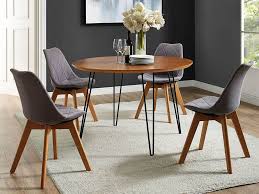 Gather round in rustically refined style with the dining room table set. The Most Elegant Round Dining Room Tables 2021