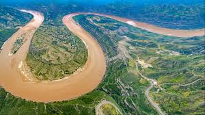 The passage where the river flows is called the river bed and the earth on each side is called a river bank. Xi Expresses Concern Over China S Yellow River Once Again Cgtn