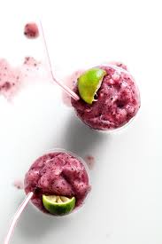 Frozen Grapes Daiquiri Gefrorene Trauben Lebensmittel Essen Gesunde Vegane Snacks