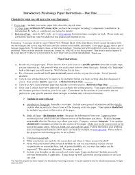 How to write a research paper introduction. Apa Style For Psychology Research Papers