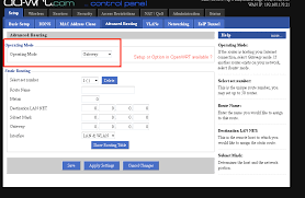 Here are some examples of what openwrt can do: Need Help For Router Gateway Config Network And Wireless Configuration Openwrt Forum