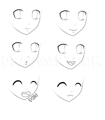 How To Draw Anime For Kids, Step By Step, Drawing Guide, By Jedec - Dragoart