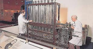Charles babbage invented his counting machine which is considered to be the first computer in modern terminology.originally, the term 'computer' the first machine that resembles a modern day computer was invented by charles babbage between 1833 and 1871. Hnf Charles Babbage 1791 1871