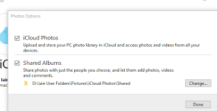 I had a simialer problem like this but instead of just the app shutting down it just sits there and sits there and sits there with a blank white screen. Icloud Windows App Not Showing Full Photos Options Won T Download Windows 10 Forums