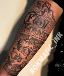 Pin By Shadella Stripling On Expression Money Tattoo Tattoos For Guys Tattoos