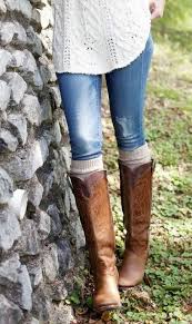 50 Cute Outfits To Wear With Cowboy Boots Cuteoutfits Cowboyboots Winter Fashion Casual Winter Fashion Outfits Cowboy Boot Outfits
