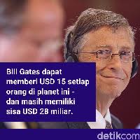 Fakta Mencengangkan Betapa Kayanya Bill Gates