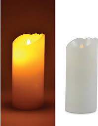 led kerze 1 tlg aus echtwachs und kunststoff hohe ca 17 5 cm online kaufen otto