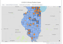 The source of the data is the us census bureau. 29 Illinois Counties At Covid 19 Warning Level