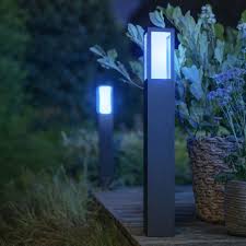 Philips Hue White Color Ambiance Impress Wegeleuchte Schwarz Philips Hue 1743230p7 Led Aussenbeleuchtung Wegbeleuchtung