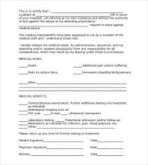 Free 7 Sample Medical Advice Forms In Pdf Ms Word