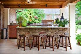 Outdoor bar and grill designs. 20 Spectacular Outdoor Kitchens With Bars For Entertaining