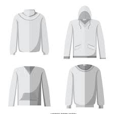 Download Blank Hoodie Mockup Set Free Vector Download 376781 Cannypic