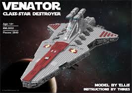It was 1,137 meters long, and carried 420 fighters: Ucs Venator Class Star Destroyer From Bricklink Studio