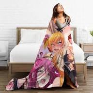 NLANA Ahegao Blanket Super Soft Flannel Sleep Comfort Sofa Anime Blanket 60"x50" Inches : Amazon.sg: Home