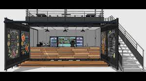 Maybe you would like to learn more about one of these? Shipping Container Container Amenage Bar Cafe Design Youtube