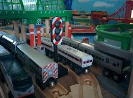 Central Station Scene Including Amtrak Acs 64 By Amtrak Wooden Railway Metra Cab Car By Whittle Shortline Lirr Emu Paper Train Santa Template Central Station