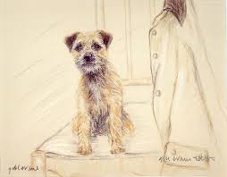 Lettre de fin de contrat nounou : Pin By Oscar Khatchikian On Border Terrier And Terrier Art Work Dog Drawing Dog Sketch Dog Art