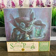 The thing was on our table the entire time, and we have looked everywhere so there is no way we are the ones. Disney Accessories Disney Signature Stitch Hatbox Ghost Puzzle Poshmark