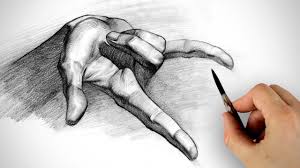 Graphite Pencil Demo Tips On Drawing And Shading Hands Esboco A Lapis Ideias Para Desenho Desenho