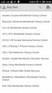 Added direct unlock for android 11 samsung with new security. Burj Tech Imei Cell Phone Unlock 5 0 Descargar Apk Android Aptoide