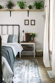 One Room Challenge Week Seven Rustic Industrial Guest Bedroom Final Reveal Guest Bedroom Decor Home Decor Bedroom Small Guest Bedroom