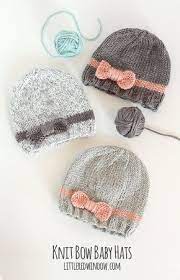 Das Strickmuster Stricken Bogen Baby Mutze Ist Bei Weitem Mein Bestes Verkaufen Bestes Baby Hats Knitting Baby Hat Knitting Pattern Hat Knitting Patterns