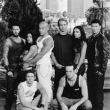 Dominic Torretto (Vin Diesel) mentors protagonist Brian Spillner (Paul...