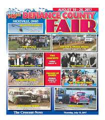 2017 Defiance County Fair By The Crescent News Issuu