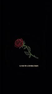 Broken Pinterest Wallpaper Quotes Black Aesthetic, anime art, pink, kawaii, kiss, love, one person. broken pinterest wallpaper quotes black